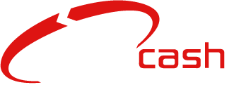 Logo Transcash - Blanc / Rouge