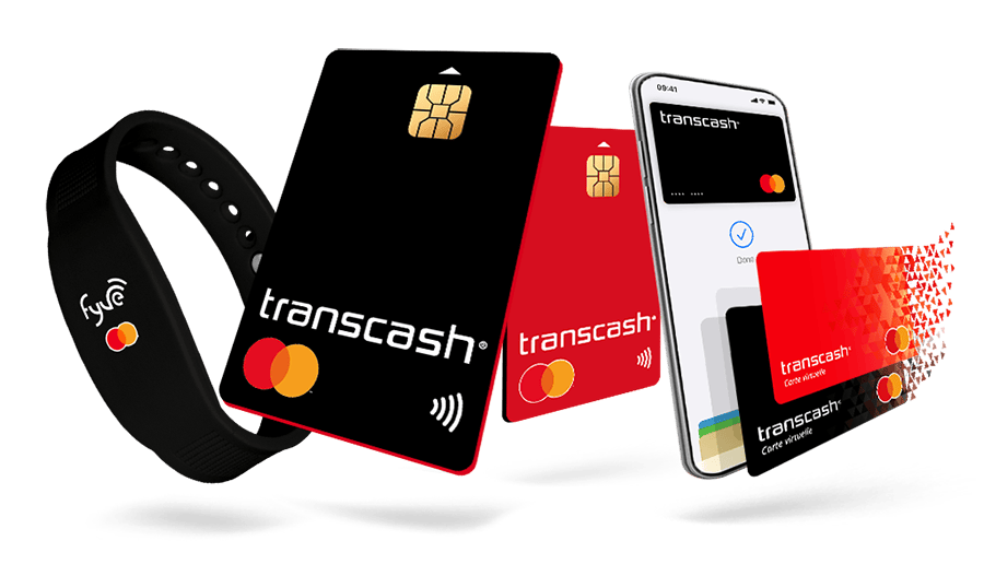 Tous nos produits Transcash Mastercard®